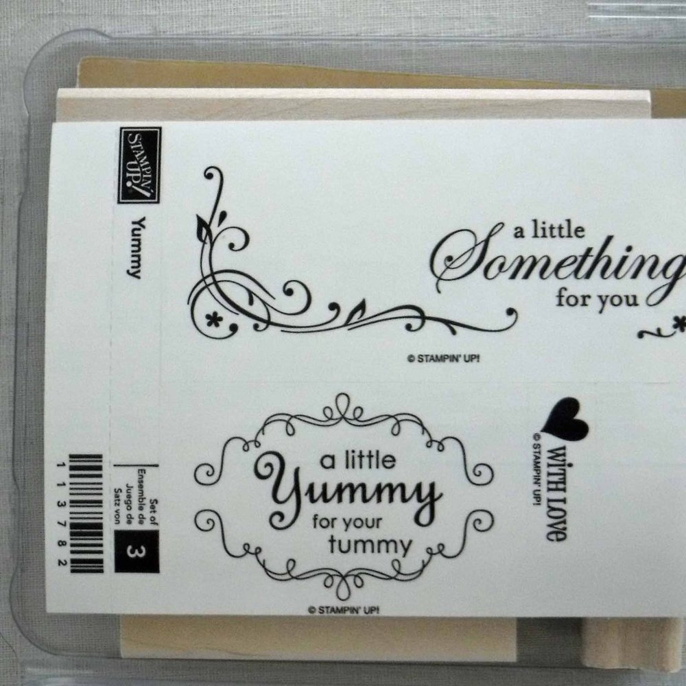 Stampin' Up! Yummy Stamp Set – New